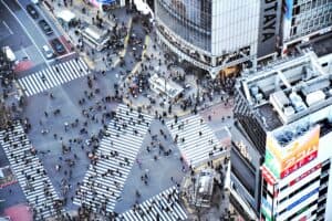 Shibuya piyoadalr Chorrahasi